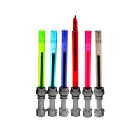 LEGO Star Wars Penne Gel A Spada Laser 6 Pezzi (6 Colori Diversi)