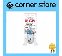 Lego - Star Wars - Porta Chiave-Portachiavi con Led - Torcia -h 8cm- Droni -R2D2