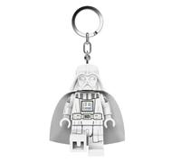 LEGO Star Wars - Portachiavi Jedi Vader (KE247H), ciondolo per borsa con luce LED, figura extra large alta 7,6 cm