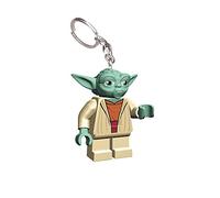 LEGO Star Wars - portachiavi luminoso - Yoda - luce a led - altezza 57 mm