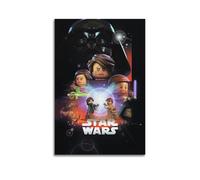 Lego Star Wars, poster decorativo da parete su tela e decorazione moderna per la camera da letto, 20 x 30 cm