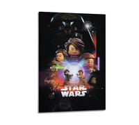 Lego Star Wars, poster decorativo da parete su tela e decorazione moderna per la camera da letto, 20 x 30 cm