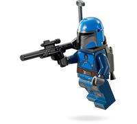 Lego Star Wars - Set di Personaggi Mandalorian Warrior Con Grande Blaster e Zaino Missilistico, Alternativa a Battle Pack, Minifigure Set Mandalorianer