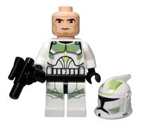 LEGO Star Wars - Soldato clone con Blaster (gioco 7913), colore: Bianco/Verde