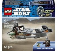 LEGO® Star Wars La speeder bike di Mandaloriano e Grogu 75436