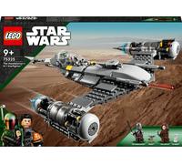 lego star wars - starfighter n-1 del mandaloriano - lego 75325 set con personaggi baby yoda e droid anni 9+
