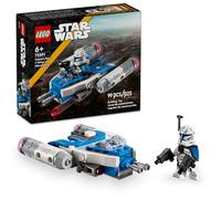 LEGO Star Wars: The Clone Wars Captain Rex Y-Wing Microfighter Set da costruzione, giocattolo da collezione Star Wars Y-Wing per bambini con minifigure Capitan Rex, regalo di Star Wars per ragazzi e