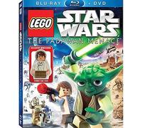 LEGO Star Wars: The Padawan Menace Blu-ray & Standard DVD Combo Pack with Young Han Solo Minifigure