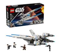 LEGO Star Wars 75399 U-Wing Starfighter Ribelle - Astronave Giocattolo da Costruire con Funzione Swing-Wing, 3 Minifigure e 1 Droide K-2SO - Regalo per Bambini da 8 Anni Fan della Stagione 2 di Andor