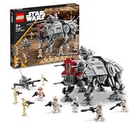 LEGO Star Wars Walker AT-TE 75337 | Gioco per bambini da 9 anni, 3 minifigure del 212° Clone Trooper, droidi da battaglia e droide ragno, idea regalo, 1082 pezzi