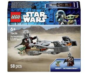 LEGO StarWars 75436 LEGO® STAR WARS™ The Mandalorian and Grotu on your speeder