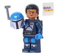 LEGO Stat Wars: Minifigura pilota mandaloriana con blaster e telemetro
