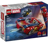 LEGO Super Heroes 76336 Spider-Man Auto vs. Venomized Wolverine Set Completo