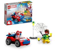 Auto di SpiderMan e Doc Ock Marvel con personaggi Lego