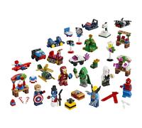 Marvel Super Heroes Calendario dell''Avvento 2026, Giochi di costruzione Giochi Bambini 6+ per Countdown di Natale con 24 Sorprese a Tema Supereroi, Set da costruzione, 6 anno/i, Plastica, 317 pz, 393