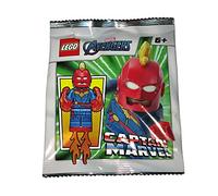 LEGO Super Heroes Captain Marvel Minifigure Foil Pack Set 242003 (Insaccato)
