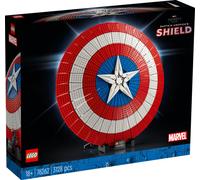 Scudo Capitain America Marvel con supporto Lego