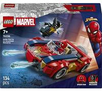 Lego Auto di Spider-Man vs. Venomized Wolverine 76336
