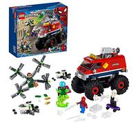 LEGO Super Heroes Marvel Monster Truck di Spider-Man vs. Mysterio, Camion Giocattolo per Bambini con Minifigure, 76174