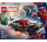 LEGO Marvel Spider-Man vs. Venoms klassieke auto Speelgoed om te Bouwen met 3 Su