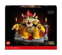 LEGO Super Mario 71411 Il Potente Bowser, Kit di Costruzioni per Adulti, Idee Regalo, Personaggio Snodabile 3D da Collezione