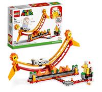 LEGO Super Mario 71416 - Set di espansione Lava Wave Ride, con Fire Bro e 2 figure di bolle di lava, giocattolo da collezione da combinare con un gioco di corso iniziale