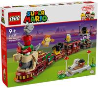 LEGO Super Mario Bowser Express - Treno Giocattolo Interattivo con 2 Stazioni e 6 Personaggi tra cui un Martelkoopa e 2 Goomba, Idea Regalo per Gamer, Bambini e Bambine da 9 Anni in su - 71437