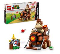 Lego super mario 72033 mario kart: donkey kong e maxibarile dk, auto da costruire con personaggio nintendo, giochi bambini 8+