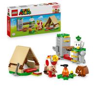 Lego super mario 72040 - campeggio con capitan toad, 6+ anni