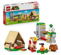 LEGO Super Mario In Campeggio con Capitan Toad - Giocattolo Interattivo con 3 Figure tra cui un Goomba, una Tenda e un Ponte che Crolla - Regalo da Gaming per Bambini e Bambine da 6 Anni in su - 72040