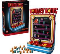 LEGO Super Mario Donkey Kong Arcade - Kit di Modellismo 3D Interattivo per Adulti con Joystick e Barili - Decorazione Stanza da Gaming - Gadget Retrò da Collezione - Idea Regalo per i Fan - 72051