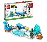 LEGO Super Mario Ice Mario Suit e Frozen World Expansion Set 71415, gioco da collezione costruibile con costume più personaggi Cooligan e Goomba nemici