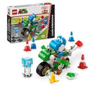 LEGO Super Mario Kart : Moto Yoshi, Giocattolo Interattivo da Costruire, Giochi d'Avventura per Bambini e Bambine da7 anni in su, Idea Regalo di Compleanno Nintendo da Collezione 72031