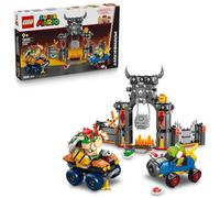 LEGO Super Mario: Mario Kart - Castello di Bowser Giocattolo - Set Interattivo con 2 Macchine e 4 Figure Incluso Yoshi - Regalo da Gaming per Bambini e Bambine da 9 Anni in su - 72039