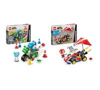 LEGO Super Mario: Mario Kart - Set Moto Yoshi + Mario Kart - Set Giocattolo