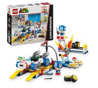 LEGO Super Mario: Mario Kart - Toad’s Garage Set, Nintendo Mechanic Toy with 2 Blue Toad Character Figures for Independent Play, Birthday Gift for Boys, Girls and Gamers Aged 8 Plus 72035