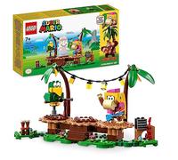 LEGO Super Mario Pack di Espansione Concerto nella Giungla di Dixie Kong con le Figure di Dixie Kong e Pagal il Pappagallo, Giocattolo Costruibile da Abbinare a Uno Starter Pack, Idee Regalo 71421