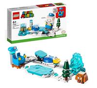 LEGO Super Mario Pack di Espansione Costume di Mario Ghiaccio e Mondo Ghiacciato, Modellino da Costruire con Tuta e Personaggi Pinguastro e Goomba 71415
