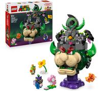 LEGO Super Mario Principe Florian e Bowser Castello - Giocattolo Interattivo con 4 Figure Incluso Yoshi Rosa, Supporto per il Gioco e l'Esposizione - Regalo per Gamer e Bambini da 9 Anni - 72042