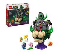 LEGO Super Mario Principe Florian e Bowser Castello - Giocattolo Interattivo con 4 Figure Incluso Yoshi Rosa, Supporto per il Gioco e l'Esposizione - Regalo per Gamer e Bambini da 9 Anni - 72042