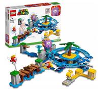 lego super mario - spiaggia del ricciospino gigante - pack di espansione - lego 71400 anni 7+