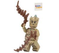 LEGO Supereroe: Groot Mini statuetta con braccia estese