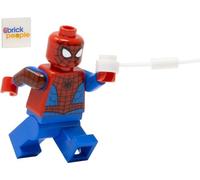 LEGO Supereroi: Minifigure Spider-Man con Web e Braccia Stampate