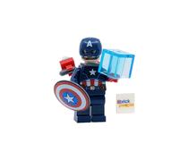 LEGO Superheroes: Captain America Minifig with Jetpack Tesseract Mjo