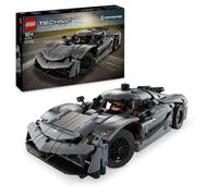 LEGO Technic 42173 Hypercar Koenigsegg Jesko Absolut Grigia Modellino di Auto da