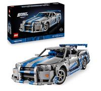 LEGO Technic Auto Nissan Skyline GT-R (R34) 2 Fast 2 Furious - Modellino da Costruire per Adulti con Funzione di Derapata, Sterzo, Sospensioni e un Motore a 6 Cilindri - Regalo da Collezione - 42110