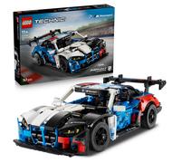 LEGO Technic BMW M4 GT3 EVO Race Car Toy - Model Kit w/ V6 Engine, Steering & Op