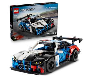 LEGO Technic BMW M4 GT3 EVO Race Car Toy - Model Kit w/ V6 Engine, Steering & Op