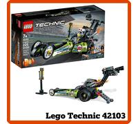 Lego Technic fuori produzione catalogo ritirato e box vintage Dragster 42103