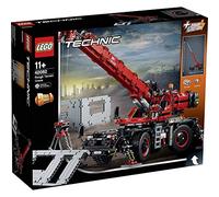 LEGO Technic Grande Gru Mobile, Mezzo Pesante e Battipalo Mobile 2 in 1 con Funzioni Motorizzate, Set di Costruzioni Avanzato, Collezione Veicoli per l’Edilizia, 42082